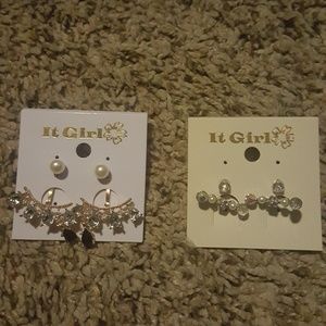 5/$20 Two pair brand new earrings